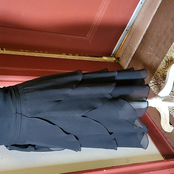 Debenhams Spaghetti Strap Tiered Dress 👗 Size 8 - Picture 8 of 16